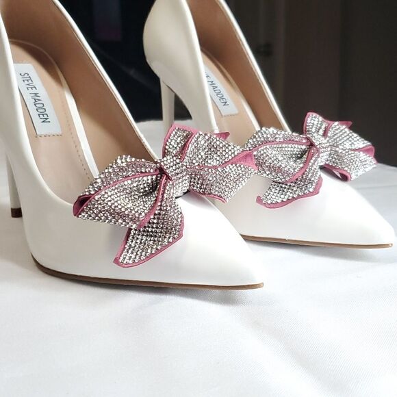 Bow Detachable Shoe clips available in 3 colors - Picture 12 of 12